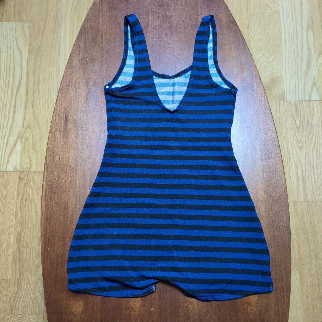 COMME des GARÇONS ストライプウェットスーツ ワンピース水着