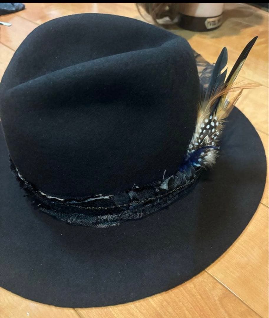 hyde着Roenスネークレザーベルトハット　ラルク　if ラルク