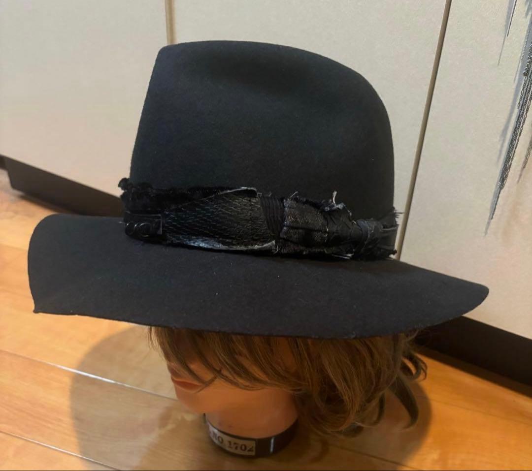 hyde着Roenスネークレザーベルトハット　ラルク　if ラルク