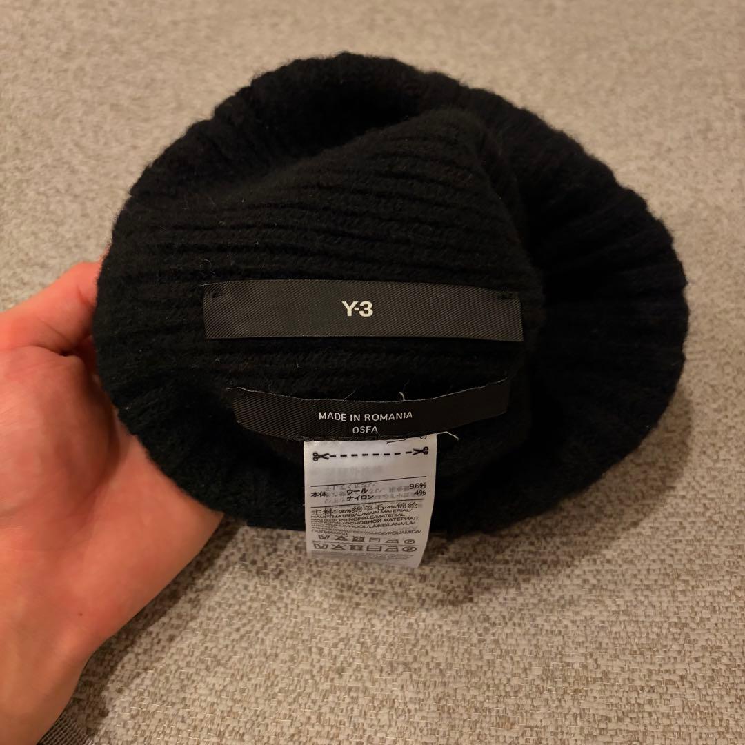 【美品・タグ付き】Y-3 ブラック ニット帽