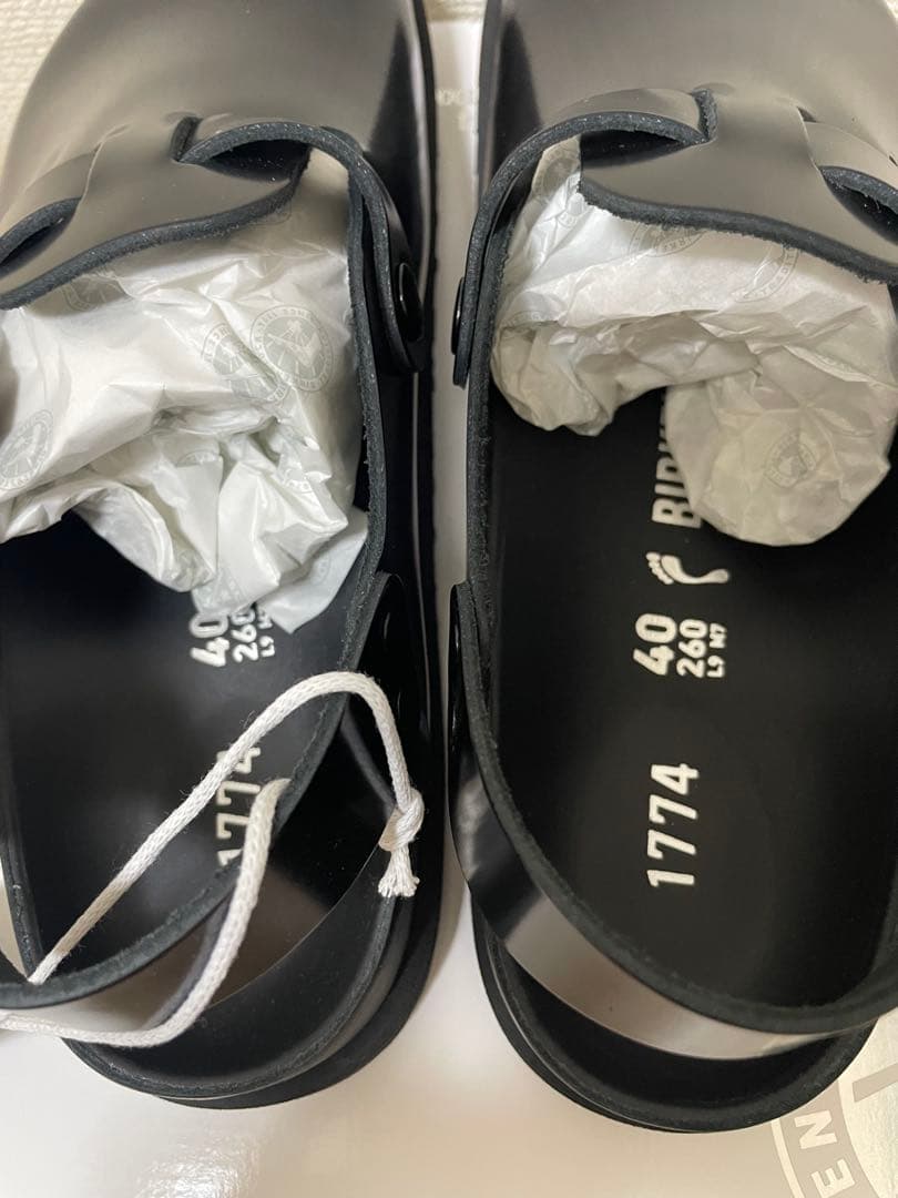 靴 BIRKENSTOCK 1774 Tokio Shiny leather