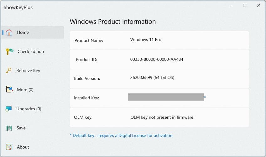 自作PC Windows 11 Pro/Core i5/16G/SSD240G