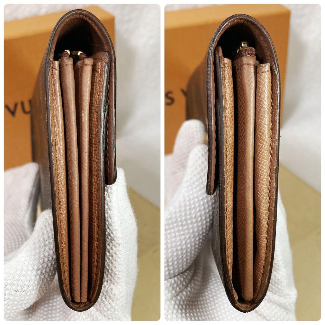 【美品】ルイヴィトン ☆ポルトフォイユサラ モノグラム 長財布 折り財布