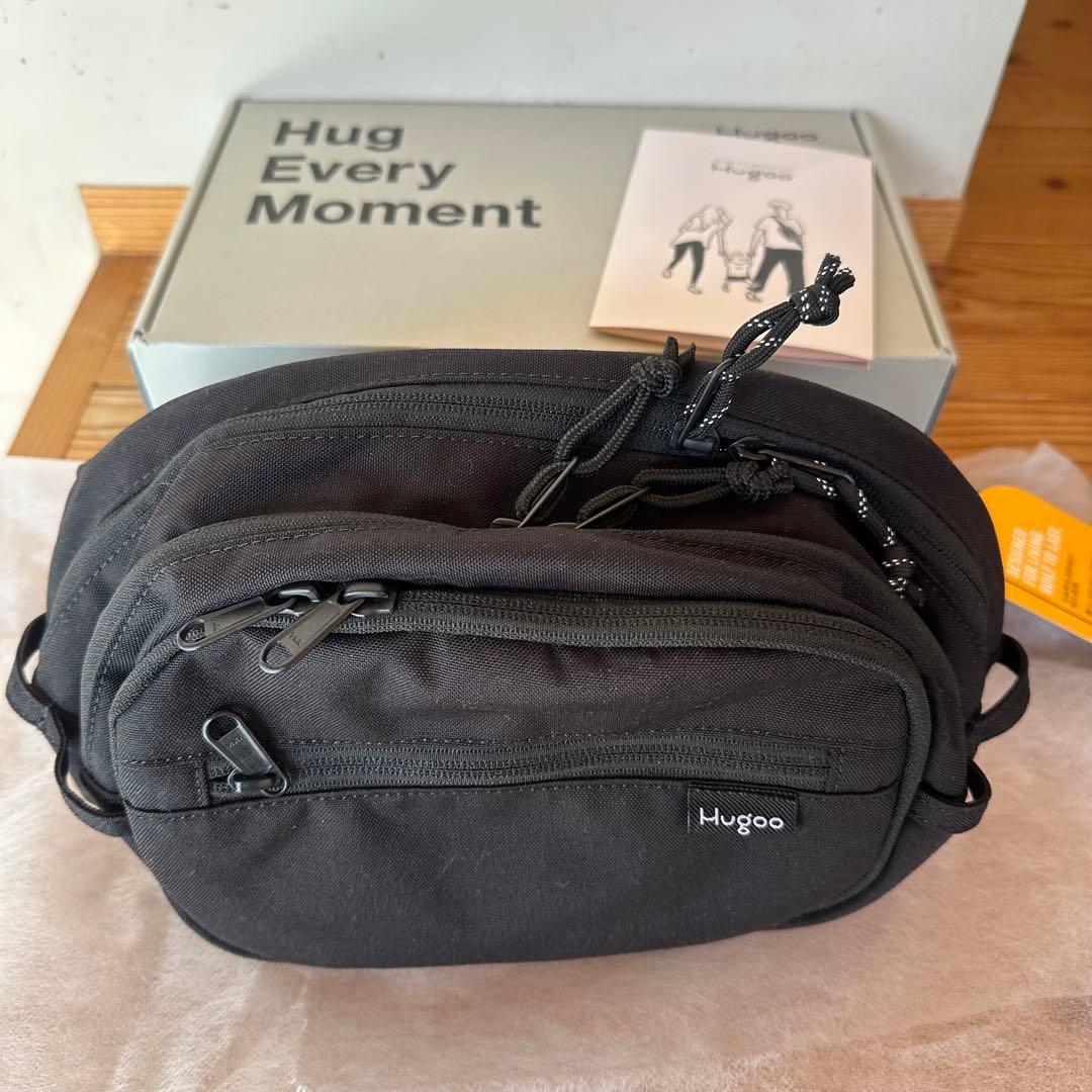 【新品タグ付き】Hugoo ヒップシート ブラック