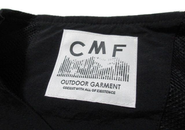 COMFY OUTDOOR GARMENT ベスト OVERLAY VEST 黒