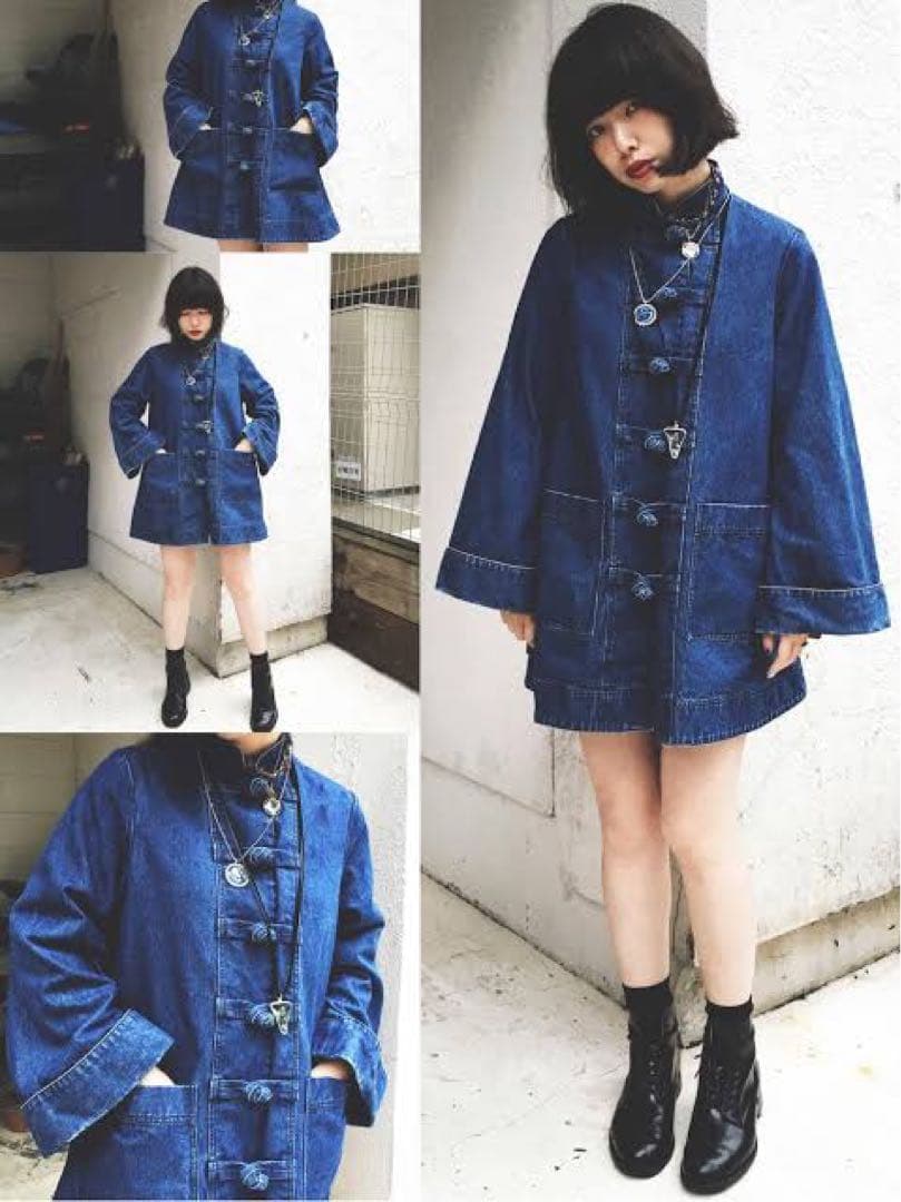 mother KUNG FU DENIM JACKET カンフーデニムジャケット