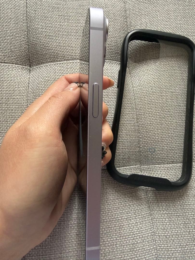 Apple iPhone14 128GB パープル iFace付き