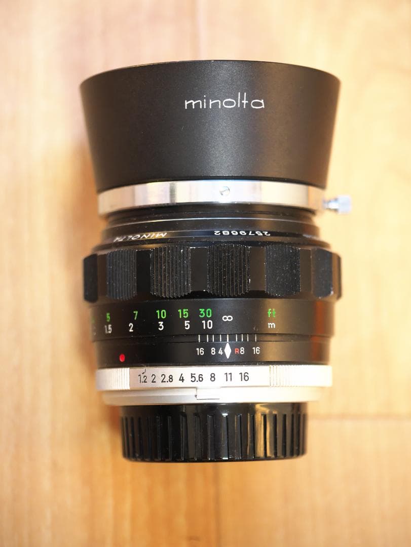 良品 MC ロッコールPG 58mm F1.2 ミノルタ 付属品多数