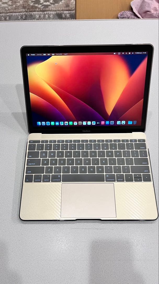 【超美品】MacBook12インチ2017,16GB,i7,256GB