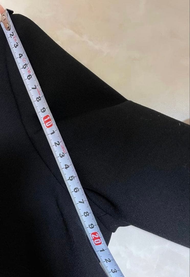 ⭐️値引き⭐️YOKOCHAN ヨーコチャン　ノーカラージャケット フレアスリーブ