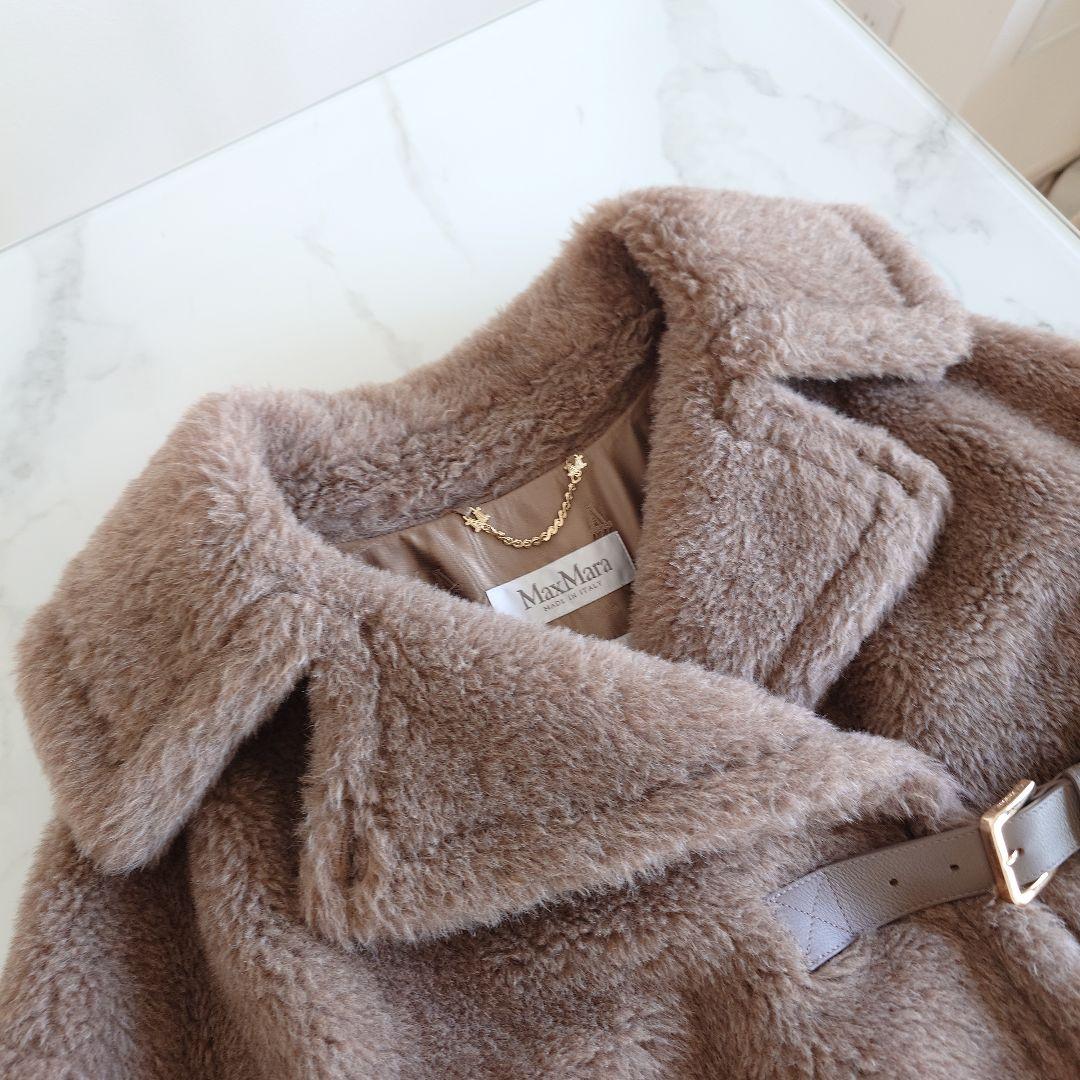 MaxMara テディベア ケープ Abavo 限定色 カシャメディオ