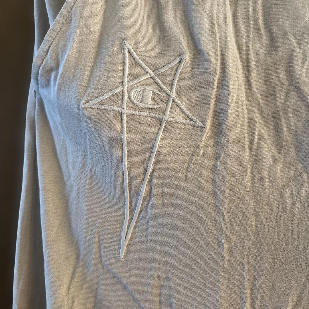 リックオウエンス チャンピオン ベージュ サルエルパンツ ドローストリング