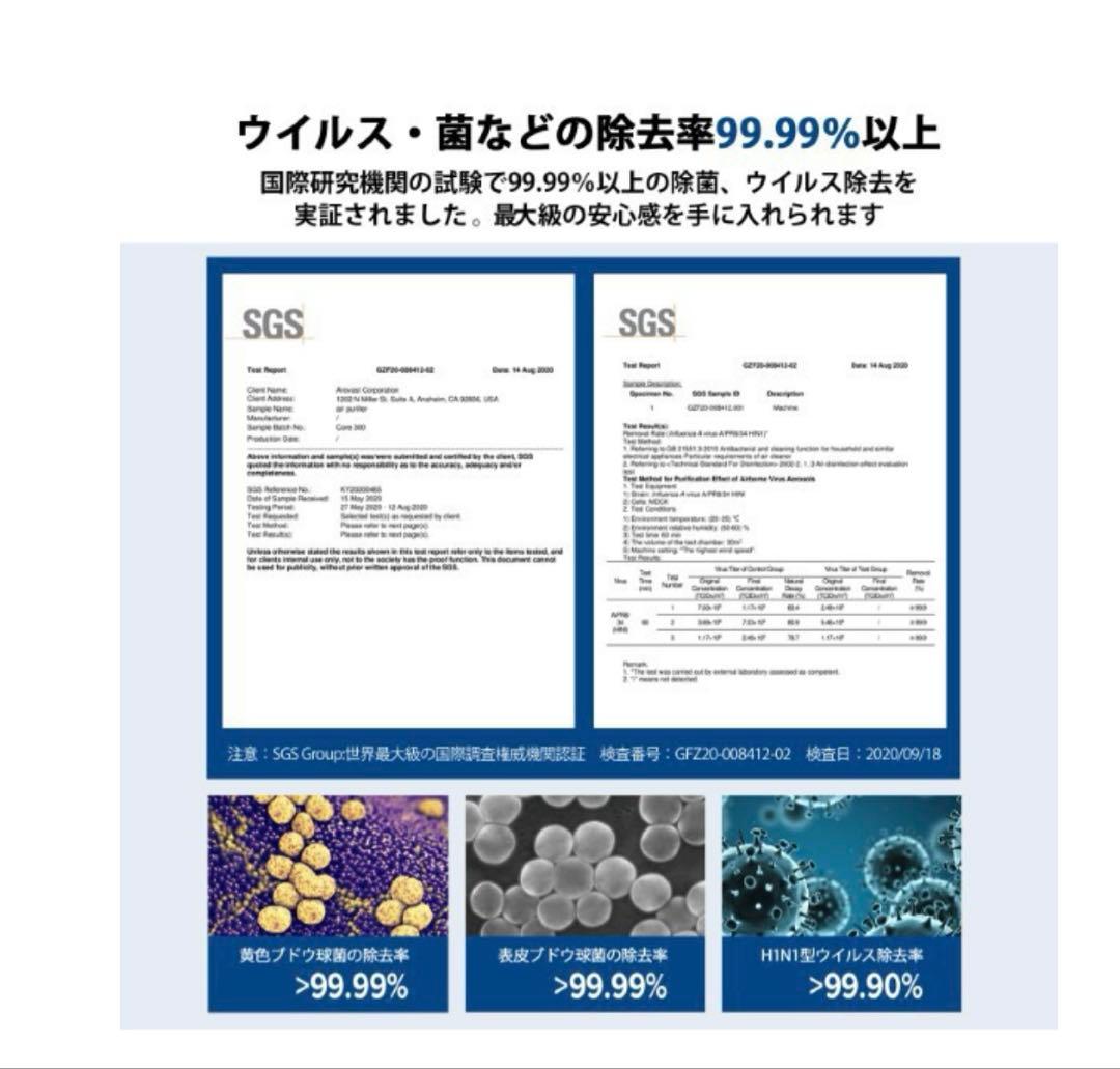 【新品未使用】Levoit Core 300 PlasmaPro 空気清浄機