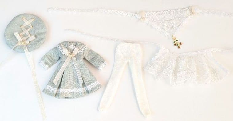 【ピコニーモP専用】レースセーラーワンピース グリーン 888