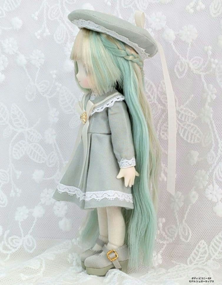 【ピコニーモP専用】レースセーラーワンピース グリーン 888