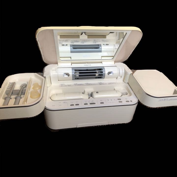 お値下げ！【送料込】美顔器 Wスチーマー ビジュー サキナ 毛穴 肌ケア