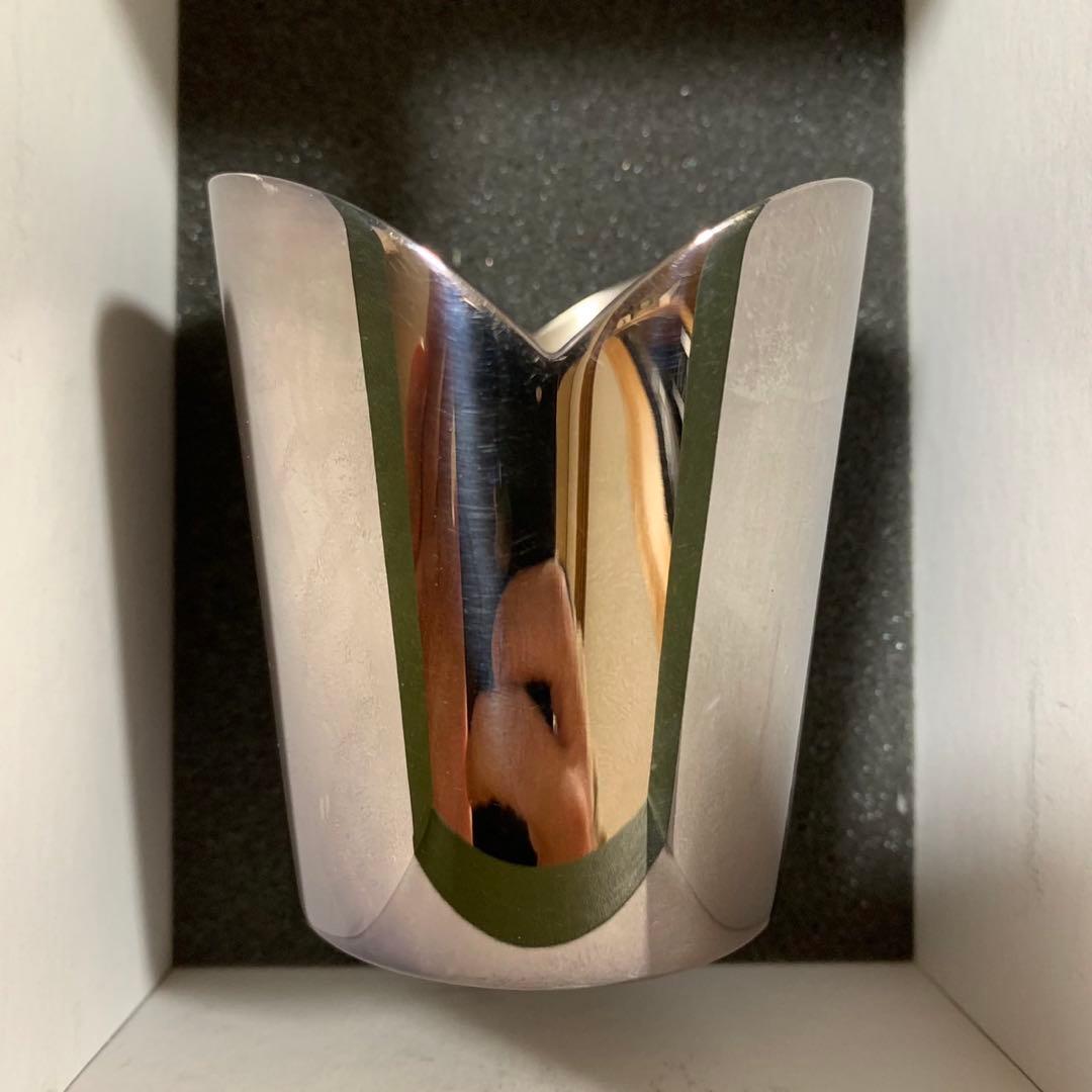 希少 未使用 クリストフル ハート 花瓶 フラワーベース 箱