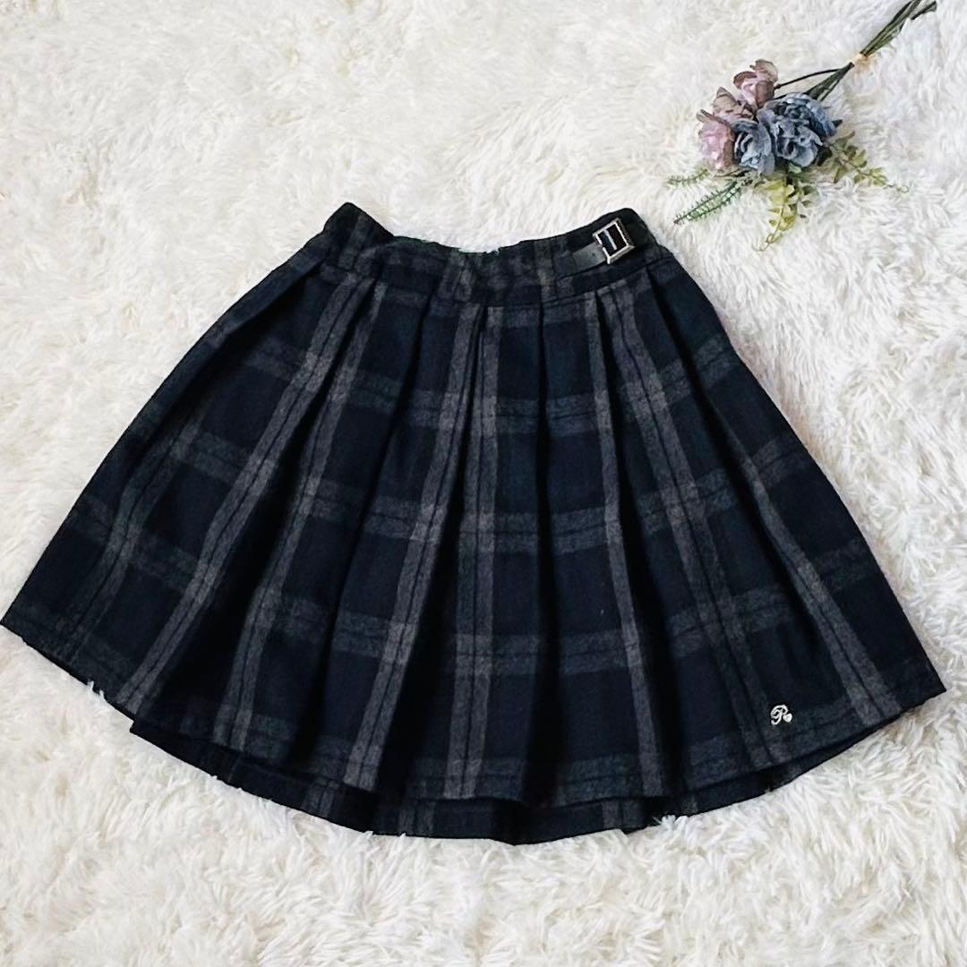 美品★pom ponette ポンポネット　グレー セレモニー　160　スカッツ