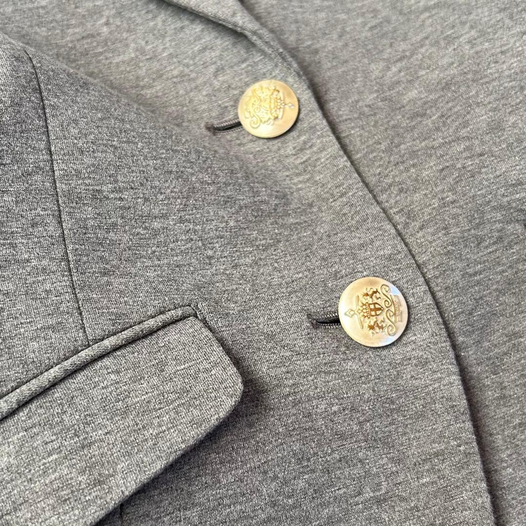 美品★pom ponette ポンポネット　グレー セレモニー　160　スカッツ