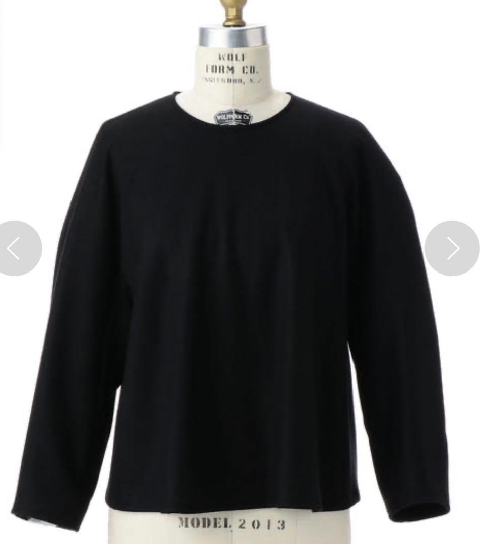 未使用　ドゥロワー　長袖ウールギャザーブラウス　6512-206-0245