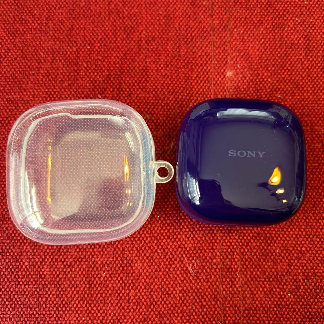 SONY Link Buds Fit バイオレット 紫 カバー付き
