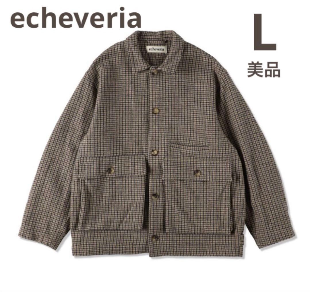 ジャケット・アウター echeveria alpaca wool trip jkt beige