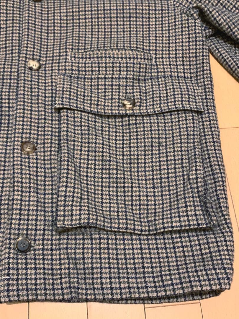 ジャケット・アウター echeveria alpaca wool trip jkt beige