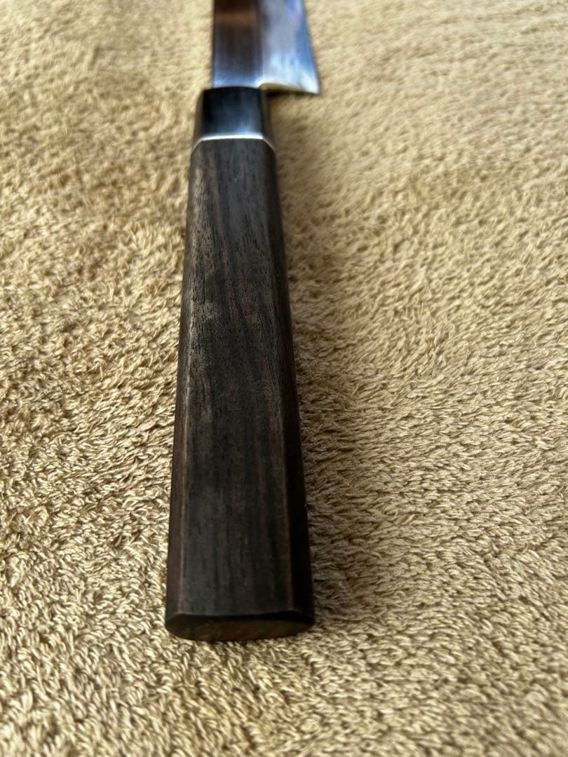 柳刃包丁 36cm 片刃 白二鋼 黒檀柄
