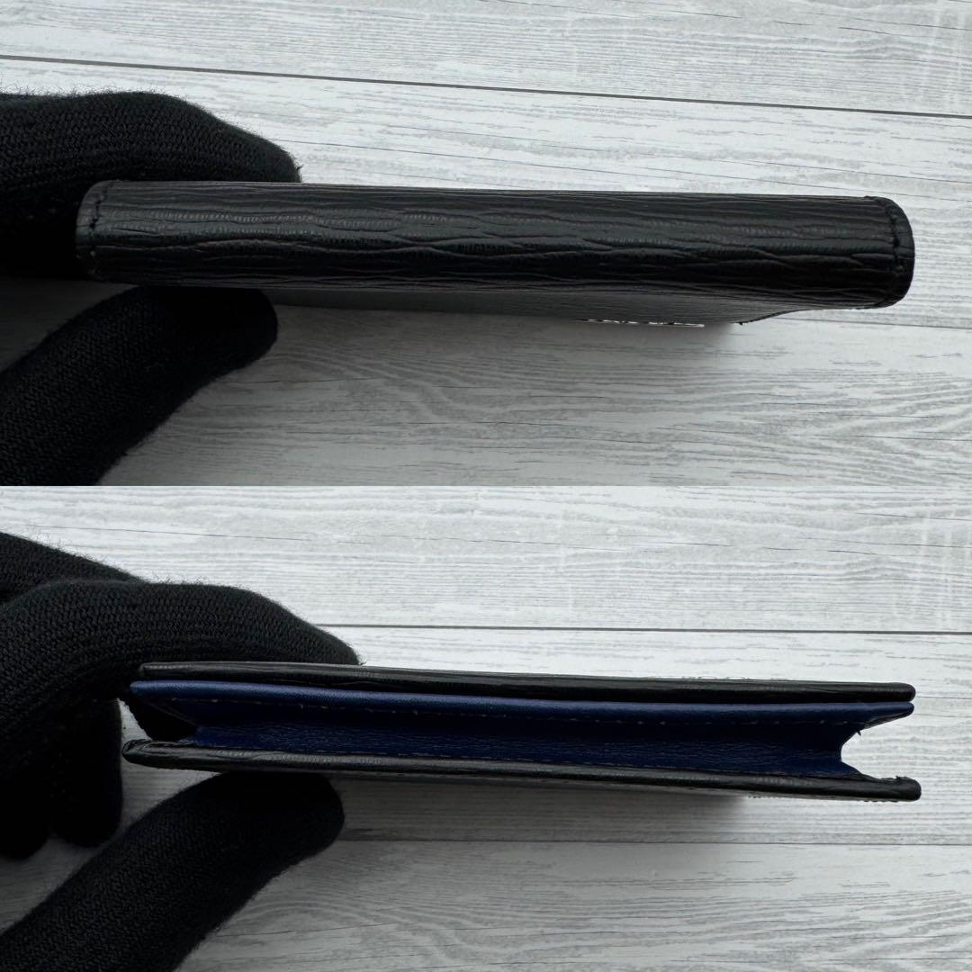 【現行モデル・未使用級】フェラガモ 名刺入れ ダブルガンチーニ レザー