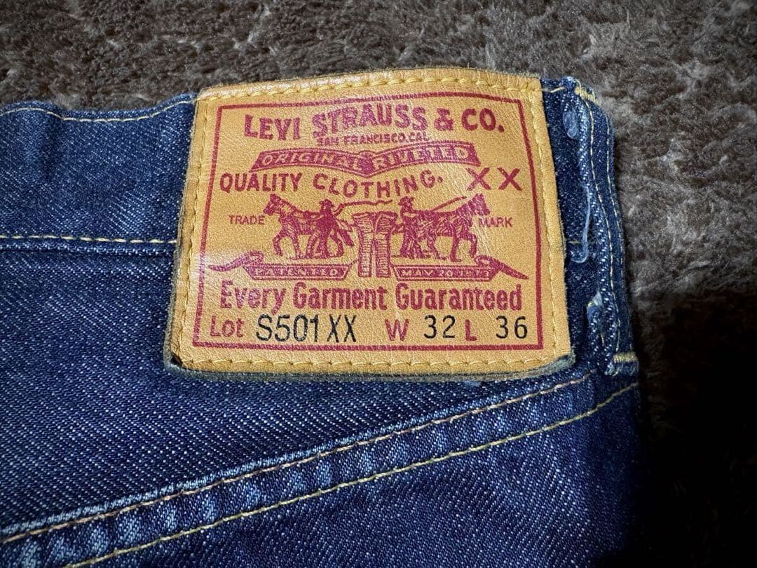 Levi's S501XX W32 L36 デニム