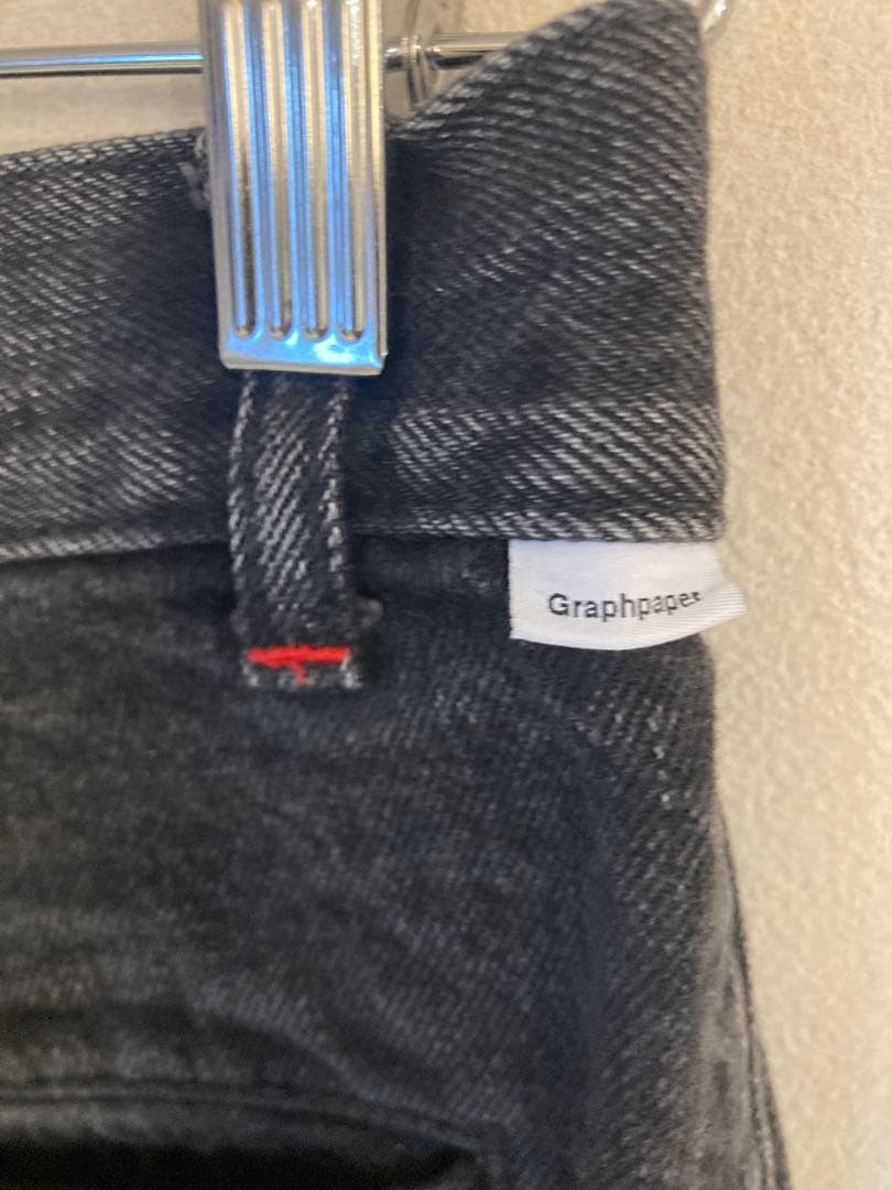 graphpaper デニムパンツ 黒 1