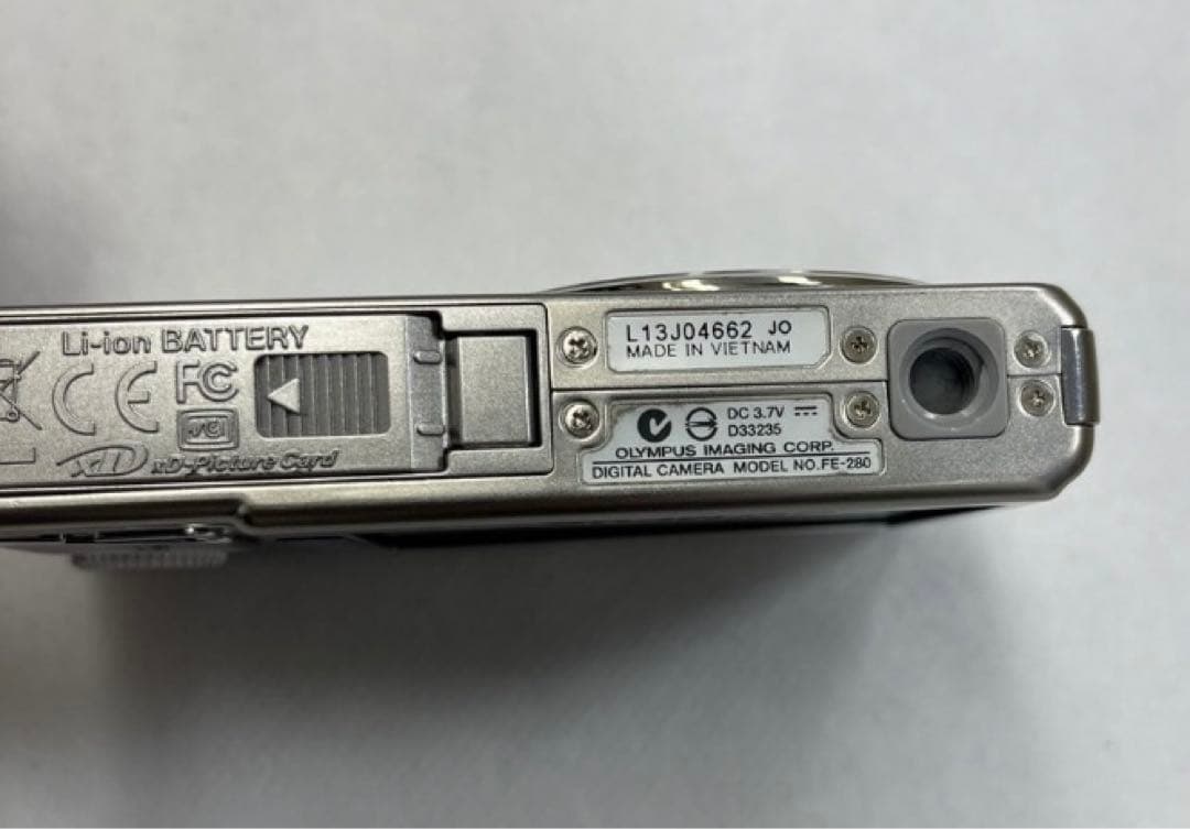 【通電確認済】OLYMPUS FE-280 オリンパス コンパクトデジカメ