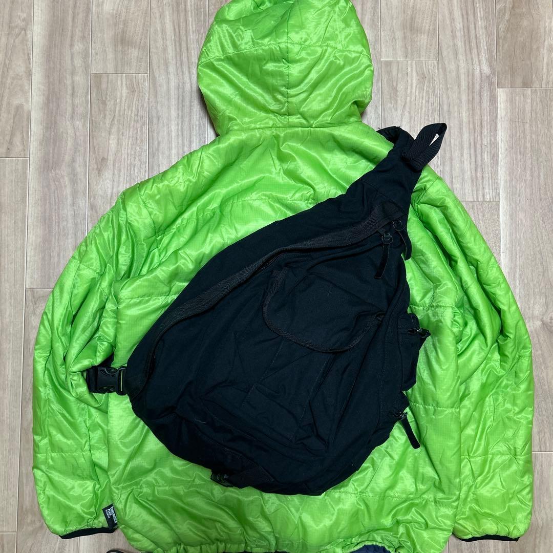 90s old GAP ワンショルダーバッグ　黒　ブラック　古着　y2k