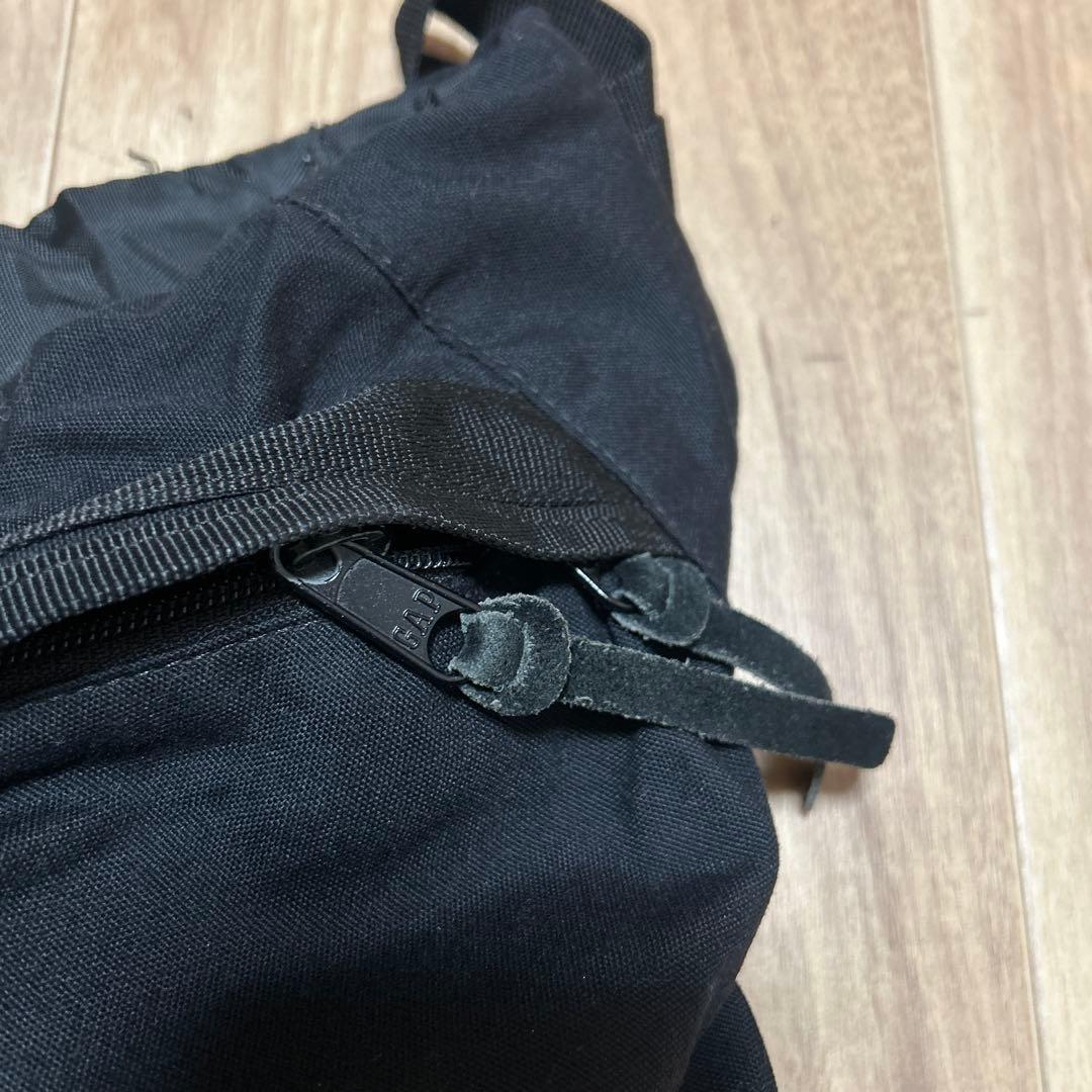 90s old GAP ワンショルダーバッグ　黒　ブラック　古着　y2k