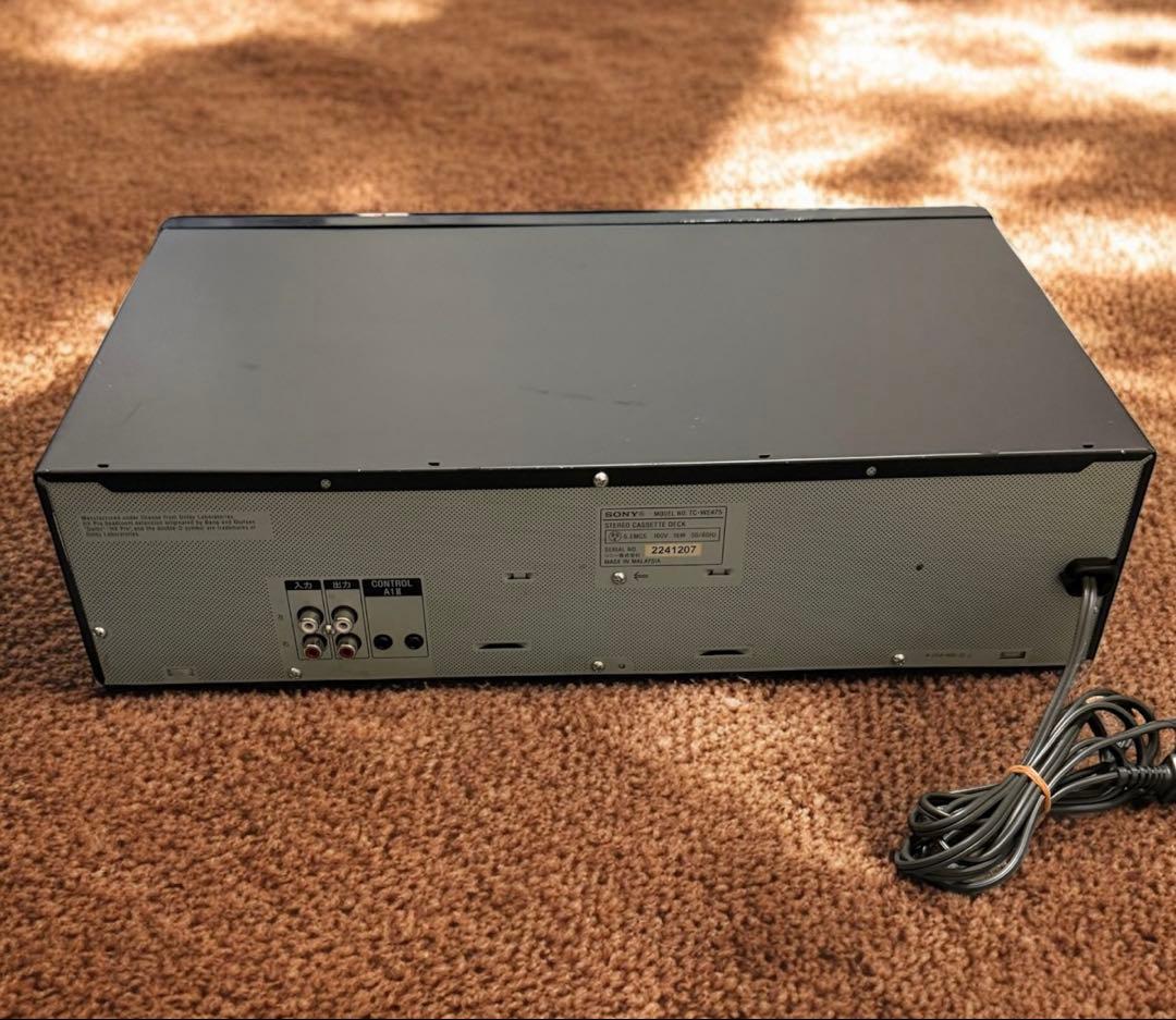 希少! SONY TC-WE475 ツインカセットデッキ 動作確認済み