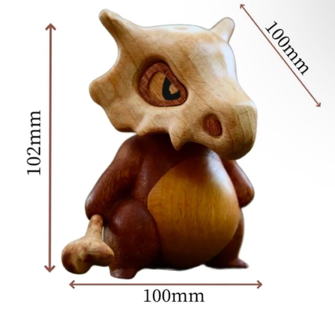 カラカラ　木製　彫刻