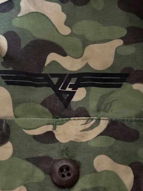 A BATHING APEミリタリージャケット緑カモ