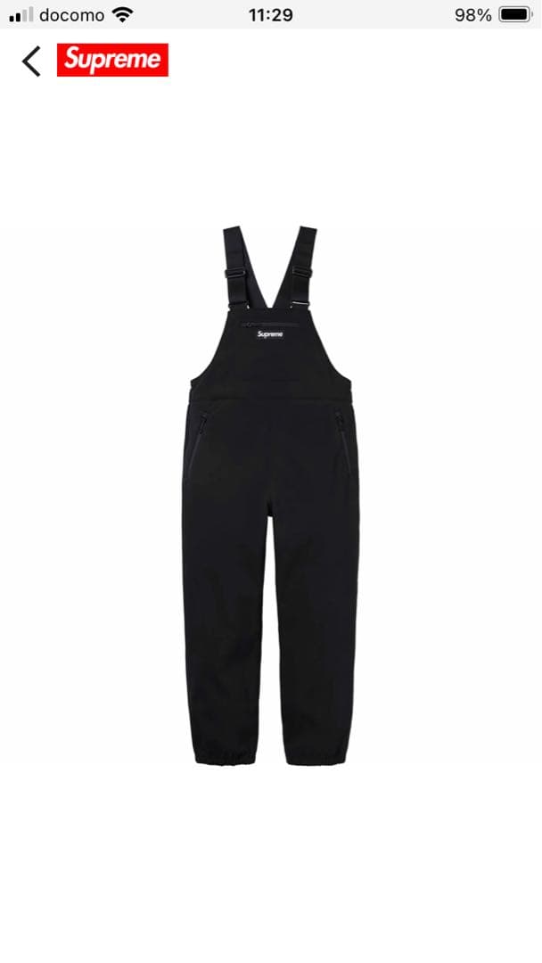 カラカラ❤️supreme WINDSTOPPER Overall