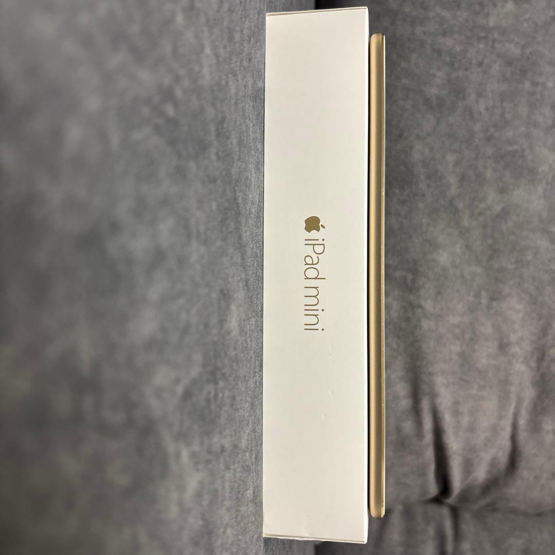 iPadmini4ゴールド本体128GB WIFI Cellular対応箱付き