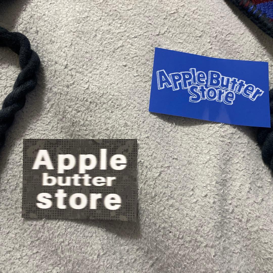 Apple Butter Store ストライプニット帽