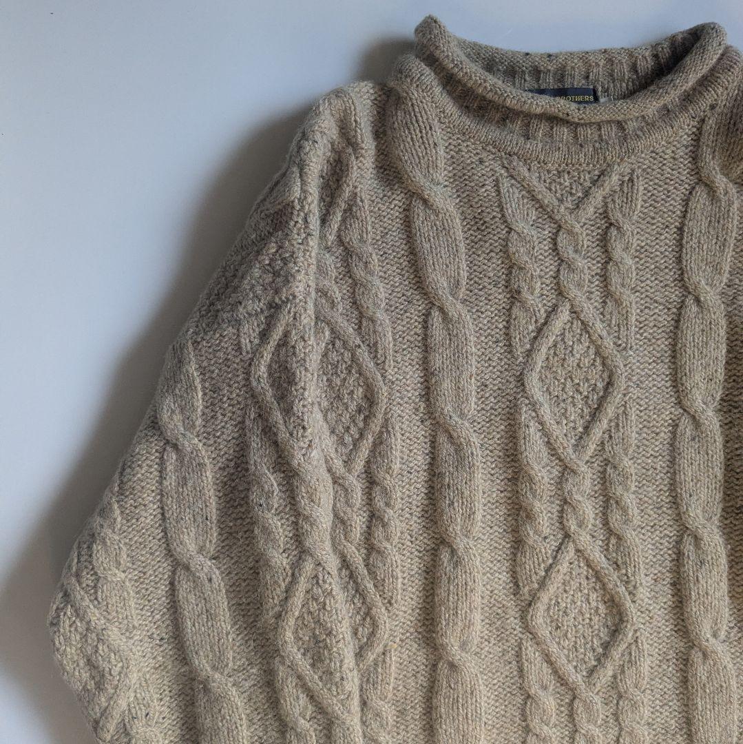 80s ヴィンテージ BROOKS BROOKS スコットランド製 セーター