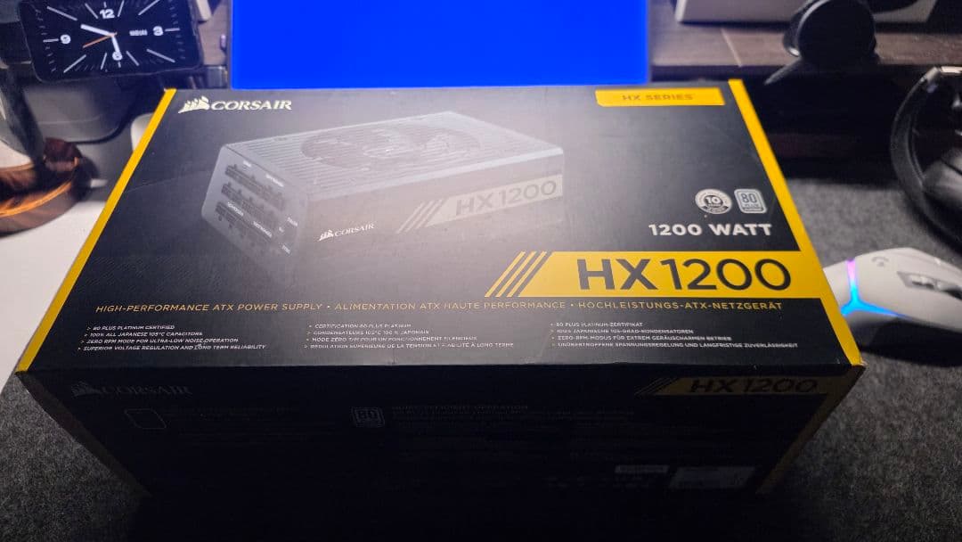 電源ユニット Corsair 1200W 80PLUS PLATINUM HX1200