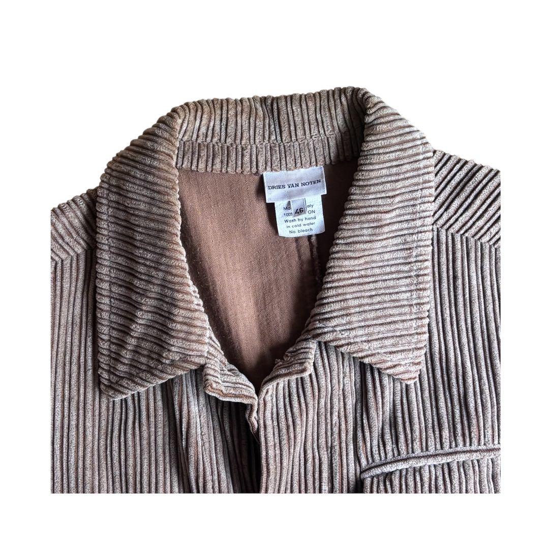 ドリスヴァンノッテン 90s コーデュロイ トラッカー 46
