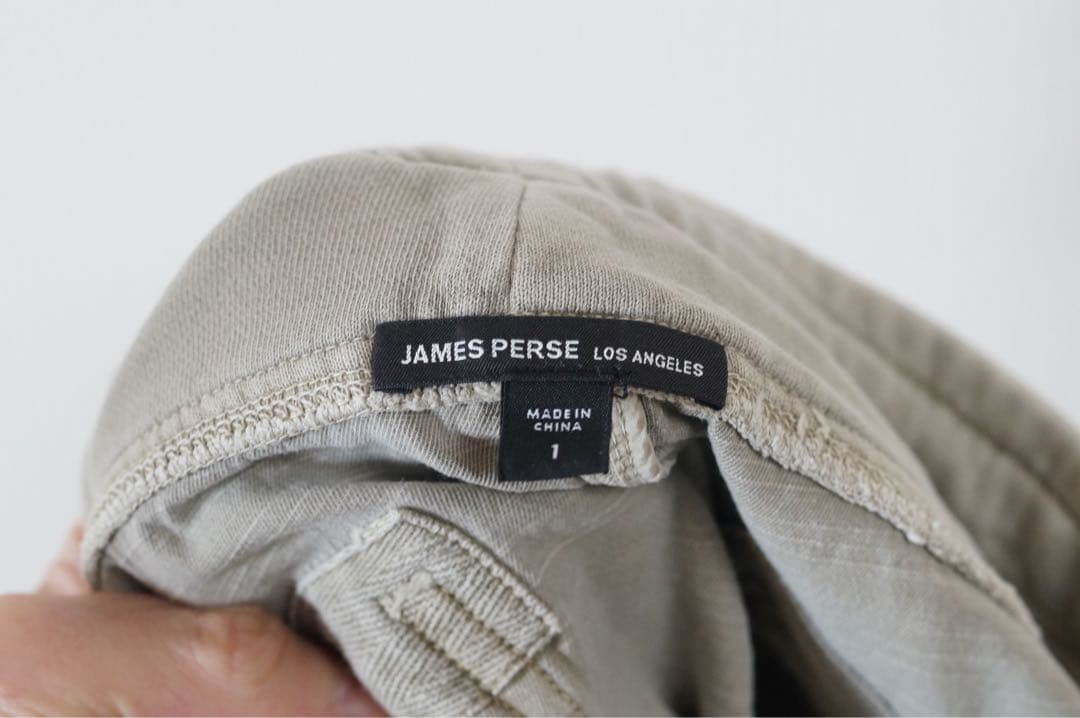 JAMES PERSE コットンスラブ カーゴパンツ