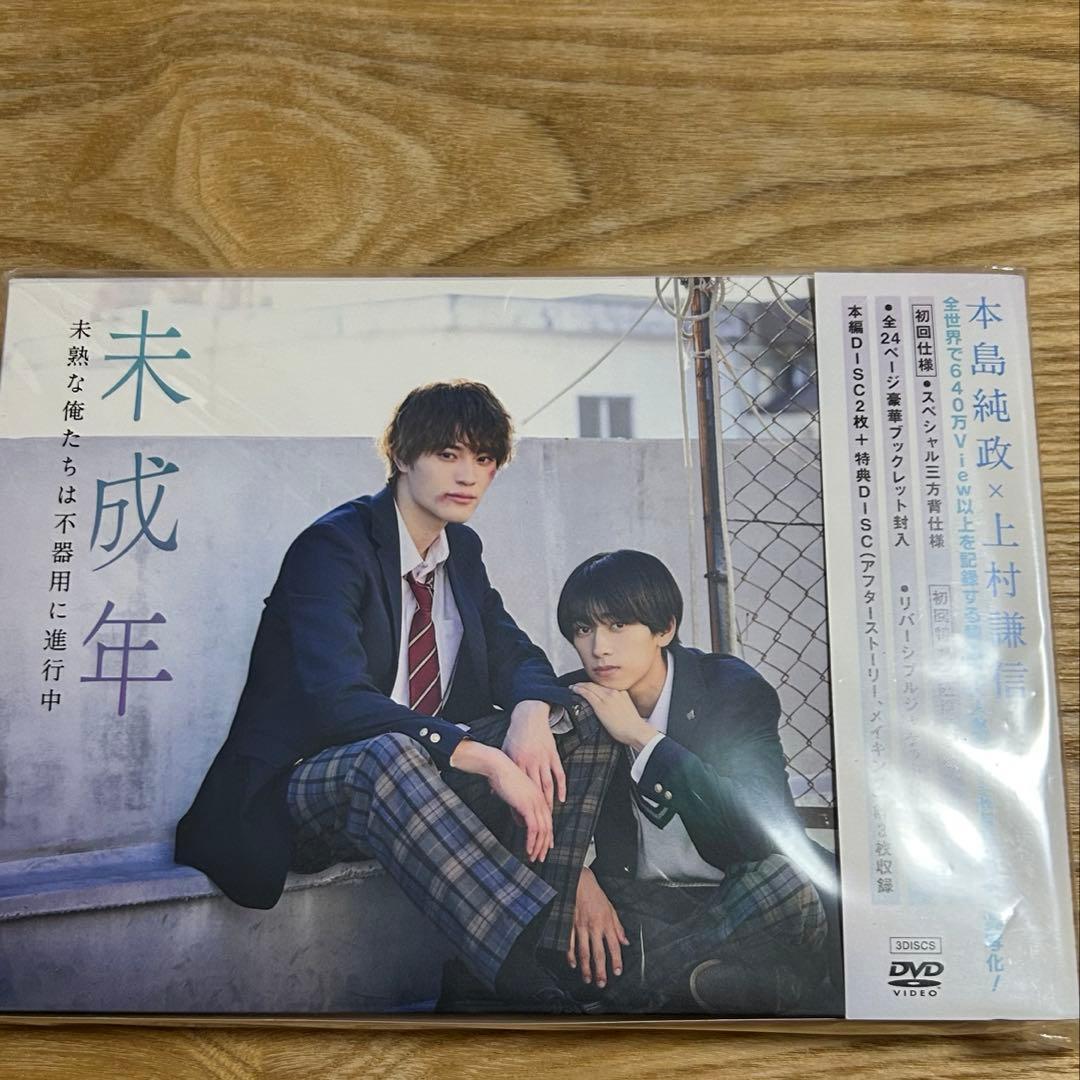 未成年～未熟な俺たちは不器用に進行中～ DVD BOX〈3枚組〉