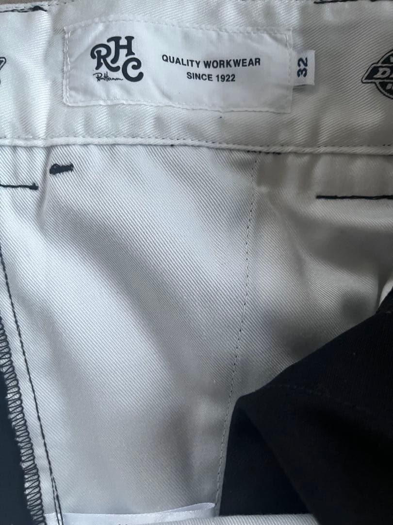 【完売品】RHC* Dickies オンラインストア5周年 BLACK 32
