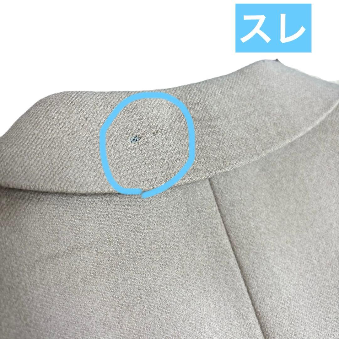 GUCCI ジャケット 38 ベージュ カシミヤ混 グッチテーラードジャケット