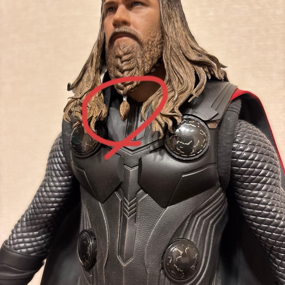 【ジャンク品】ホットトイズ　ムービーマスターズピース　マイティソー　エンドゲーム