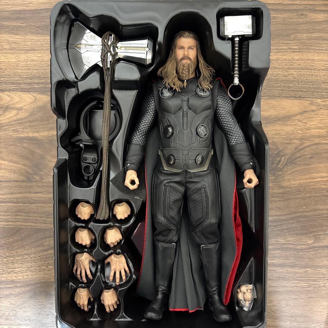 【ジャンク品】ホットトイズ　ムービーマスターズピース　マイティソー　エンドゲーム