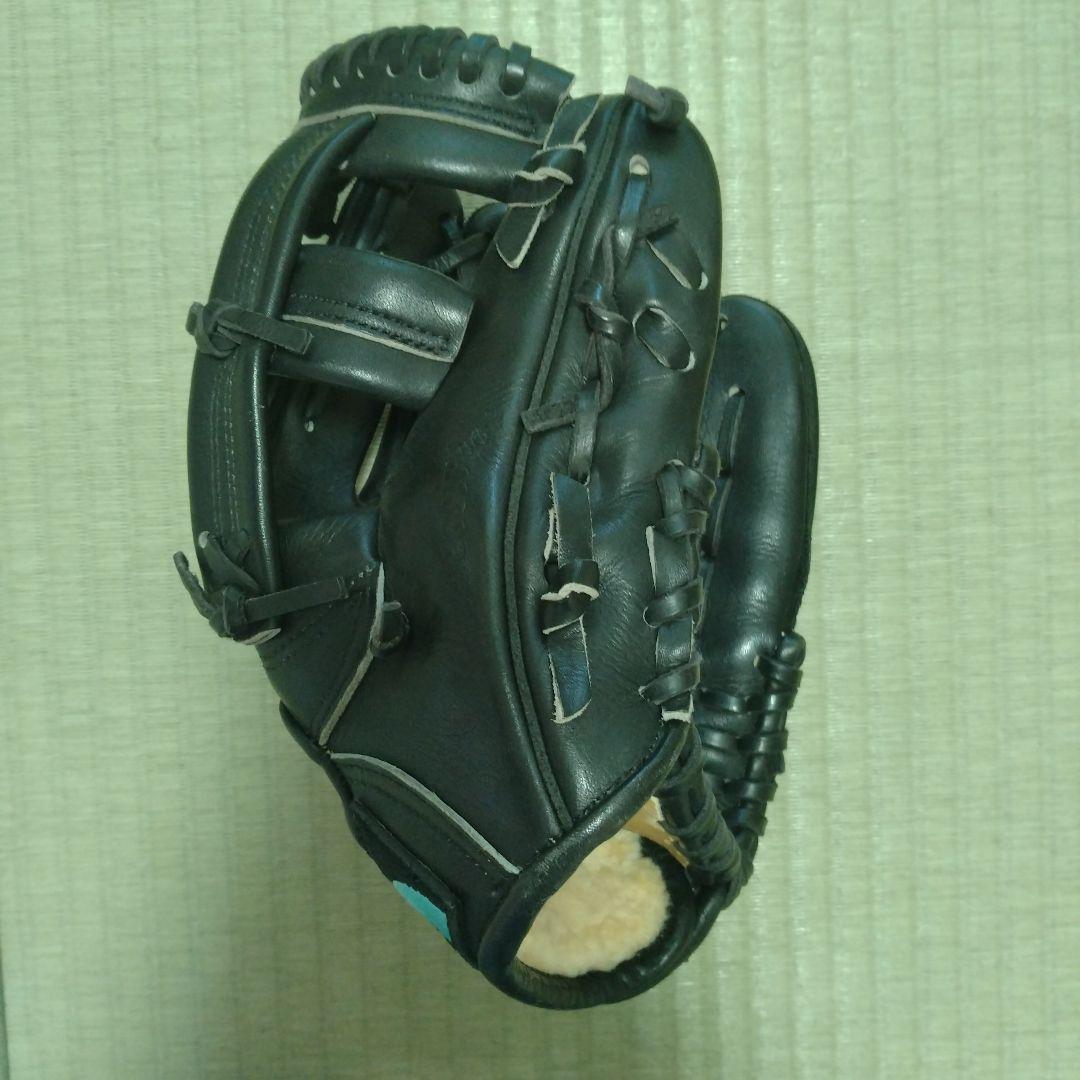 Slugger 硬式グローブ ブラック デアスキン